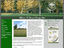 Tablet Screenshot of luvernecountryclub.com